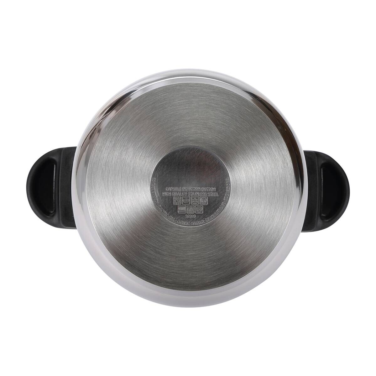 SAN IGNACIO Schnellkochtopf DUERO silber Edelstahl B/H/L: ca. 27x23x42 cm
