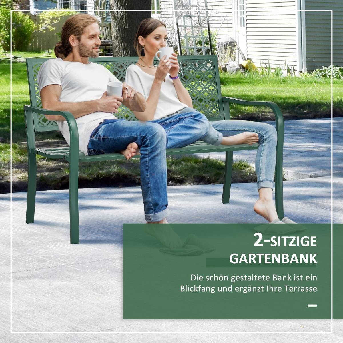 Outsunny Gartenbank