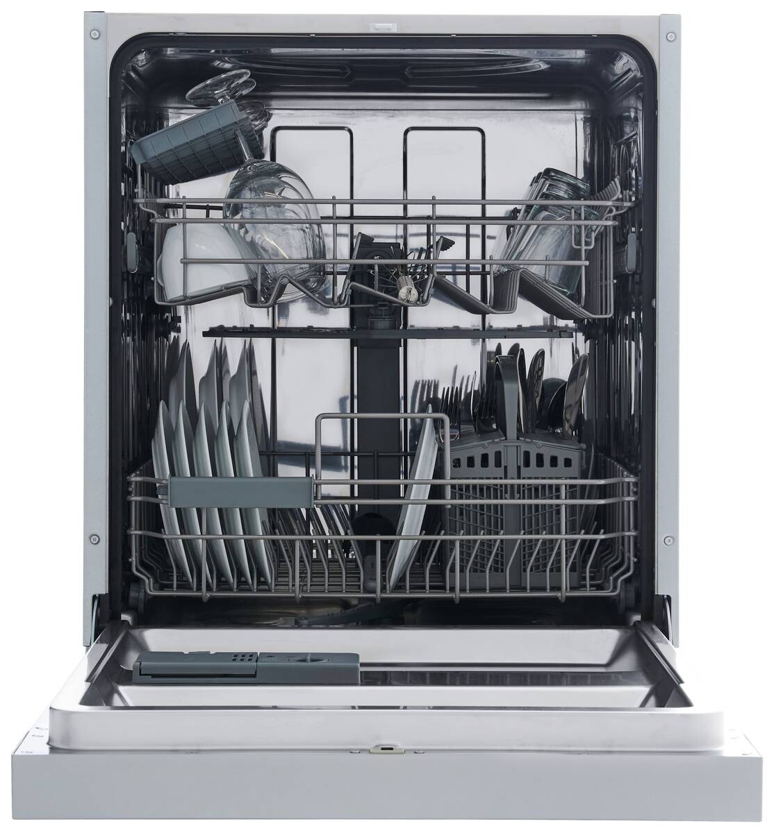 Respekta Winkelküche Economy grau matt B/H/T/L: ca. 280x200x60x172 cm