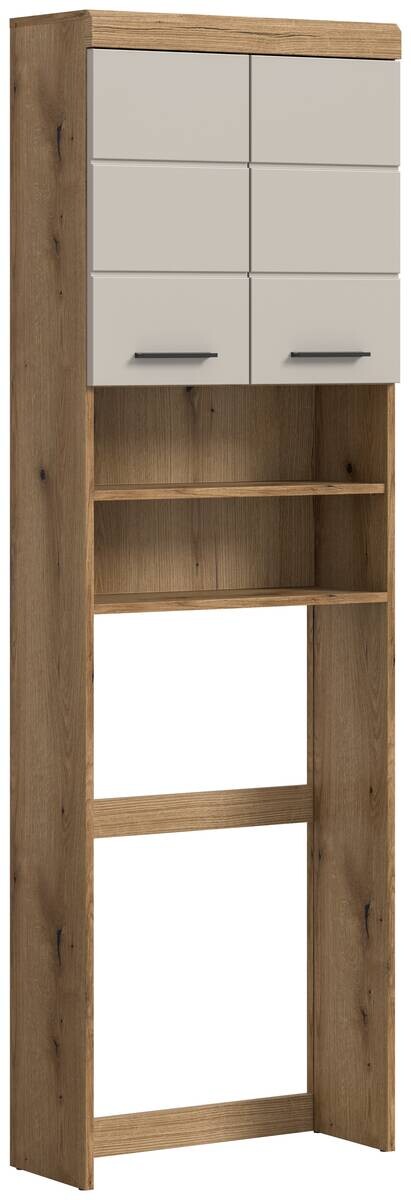 Waschmaschinenumbauschrank Scout Evoke Oak Nachbildung Kaschmirgrau Nachbildung B/H/T: ca. 63x191x24 cm