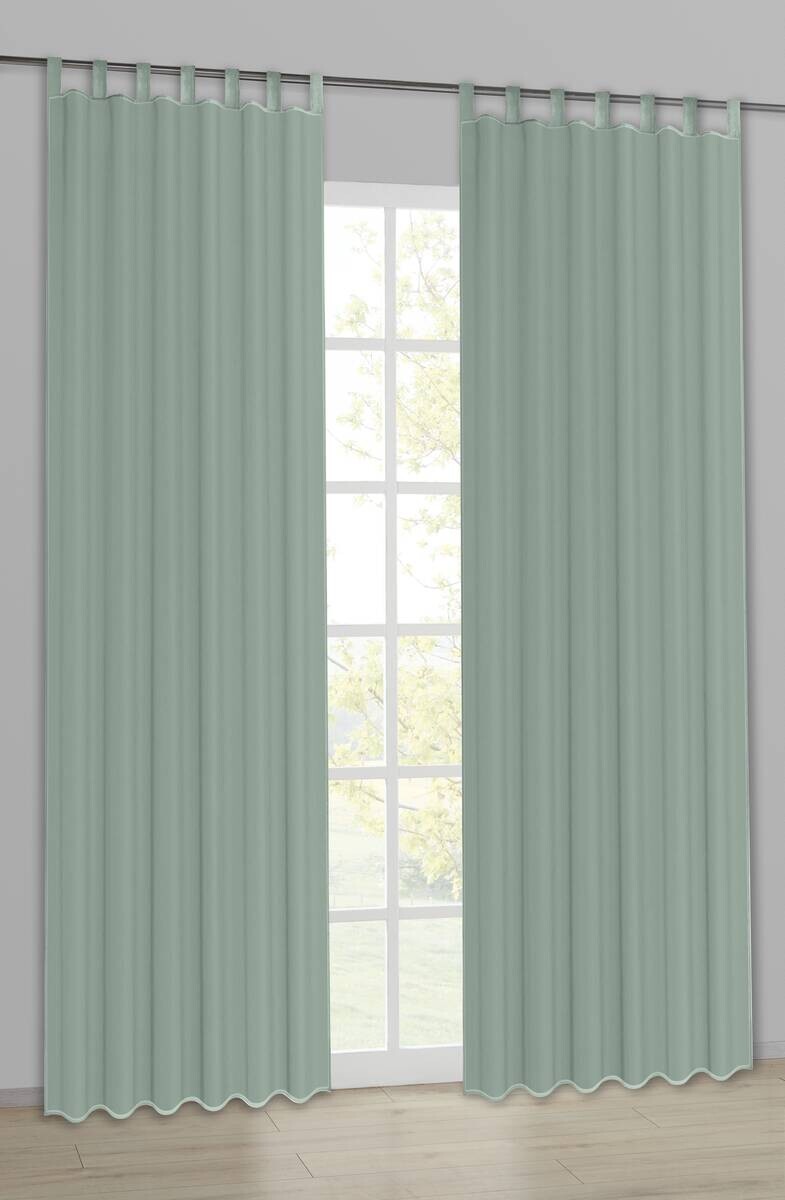 Sensation Kombivorhang Nouveau grün B/L: ca. 140x245 cm
