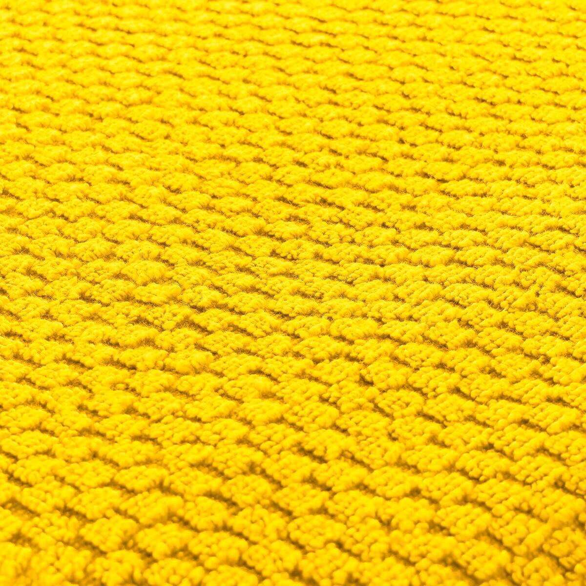 POCOline Duschtuch Popcorn gelb 100% Baumwolle B/L: ca. 70x140 cm