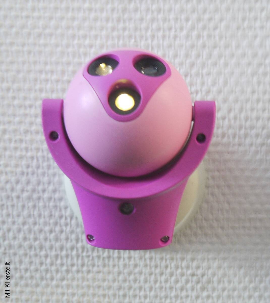 Niermann Stecker-Nachtlicht Prinzessin 3fach 80051 pink rosa Kunststoff
