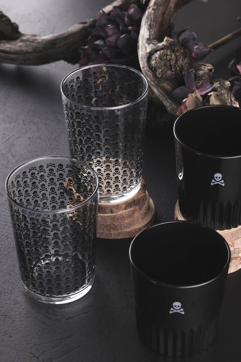 SCALPERS HOME Whiskey-Gläserset 365 schwarz