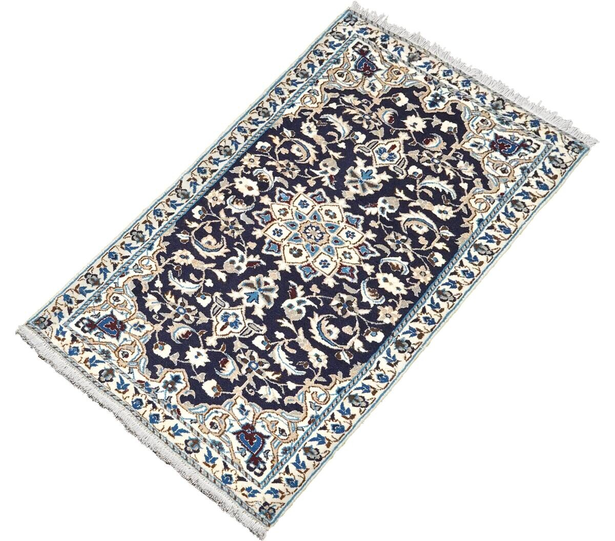 PersaTepp Teppich Nain 12La blau B/H/L: ca. 67x1x136 cm
