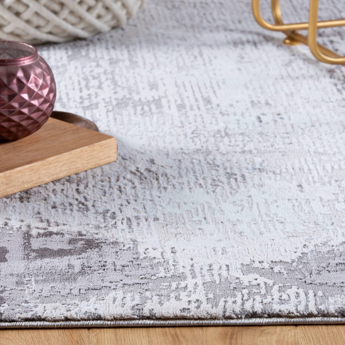 Teppich Opal taupe B/L: ca. 120x170 cm