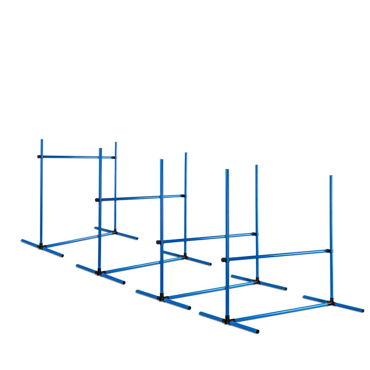 HI Agility Hürdenset blau Kunststoff B/H/L: ca. 65x95x95 cm