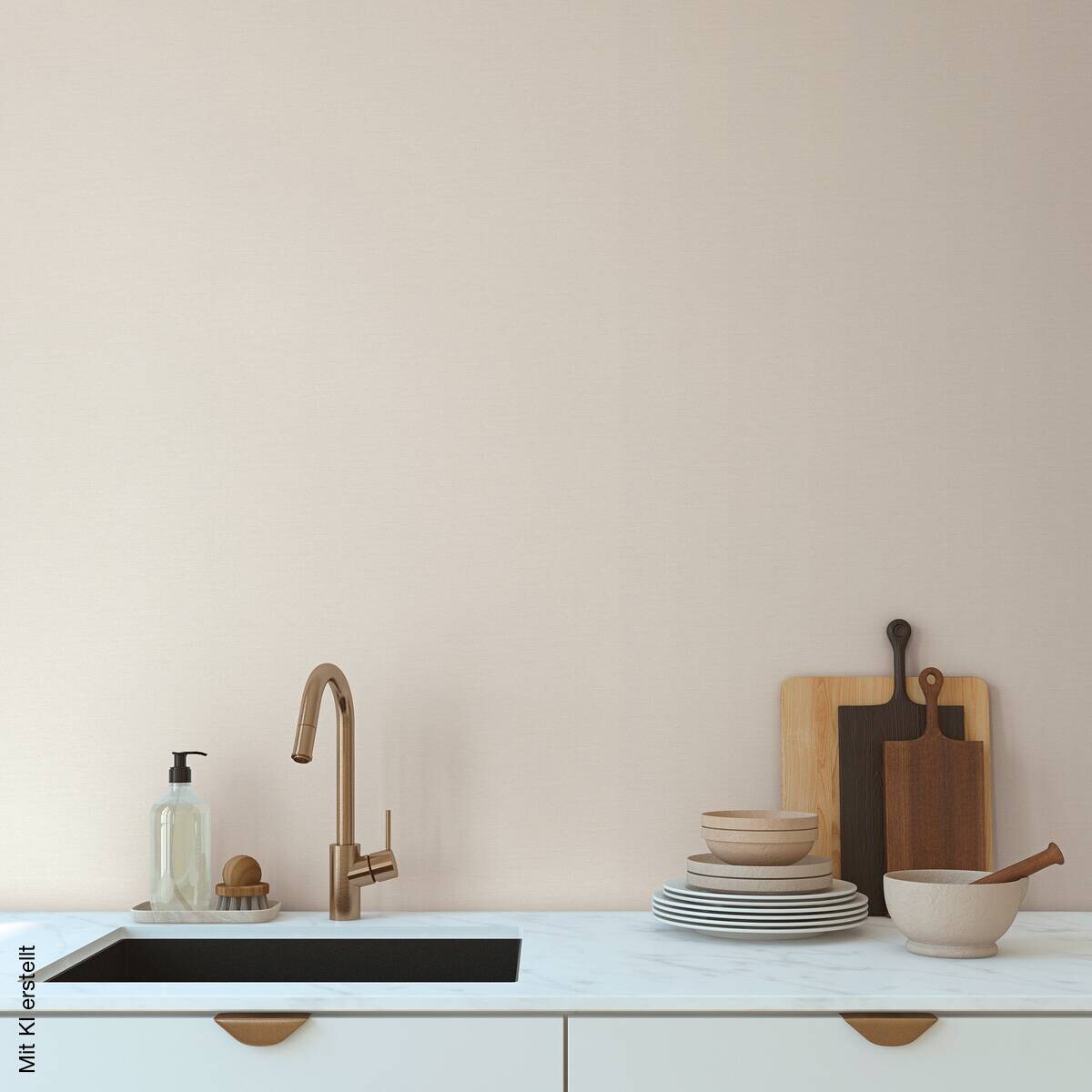 A.S.Creation Vliestapete creme B/H/D: ca. 53x1005x8,7 cm