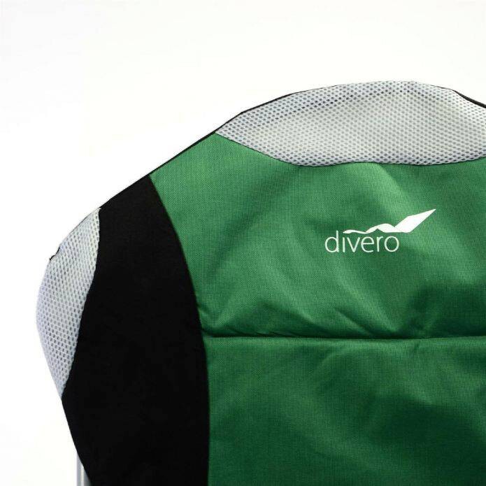 VCM Campingstuhl 2er Set grün Polyester B/H/T: ca. 47x90x47 cm