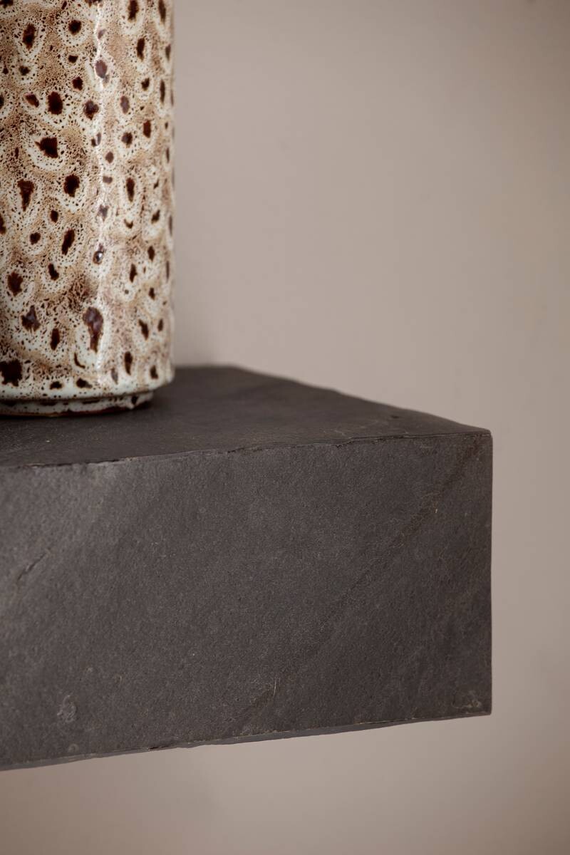 Wandregal grau B/H/T: ca. 60x10x20 cm