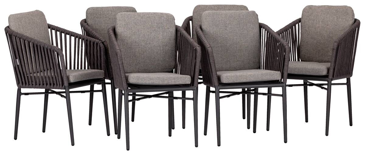 Acamp Gartensessel-Set Manhattan