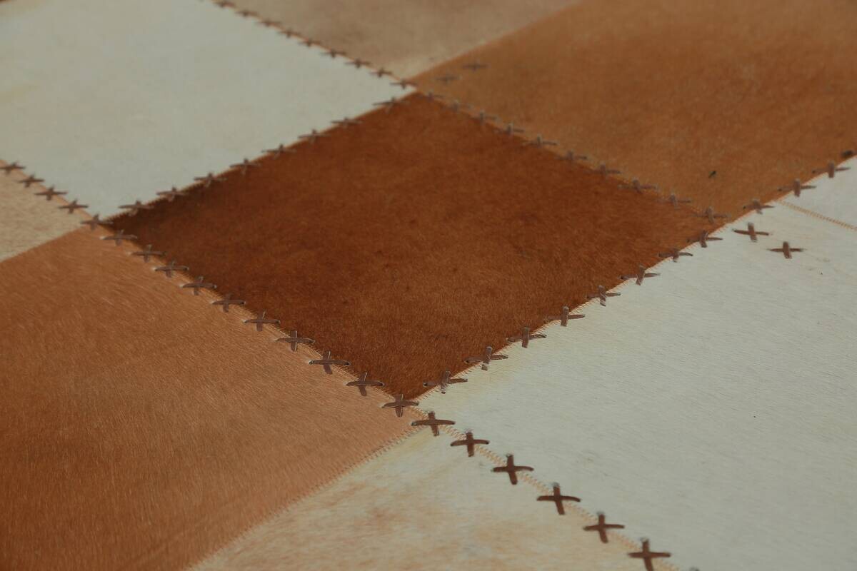 Kayoom Kurzflorteppich Mystic 110 braun B/L: ca. 120x170 cm