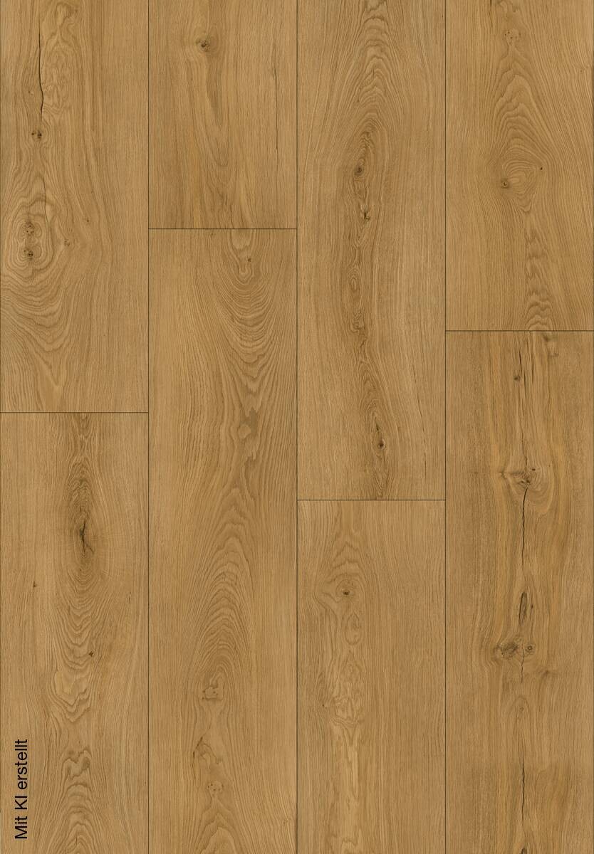 Click-Vinylboden Eiche natur ca. 2,7816 m² im Paket B/L: ca. 24,1x123,6 cm pro Paket