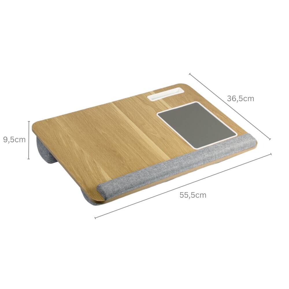 Haushaltshelfer grau MDF B/H/L: ca. 35,5x9,5x54,5 cm