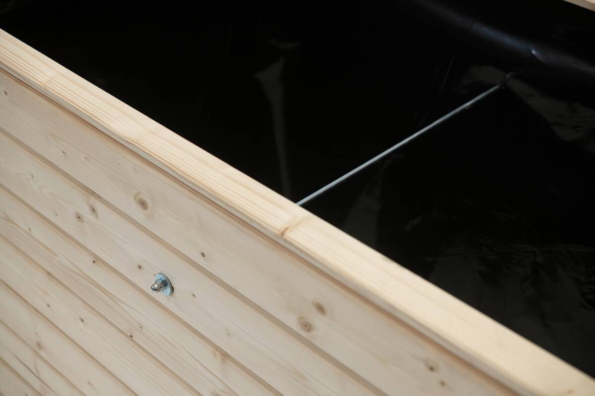 Westmann Hochbeet Fichte M natur Fichte B/H/L: ca. 70x90x110 cm