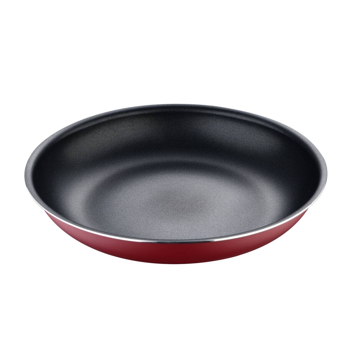 BERGNER Pfannenset Click u. cook rot Aluminium 3 tlg.