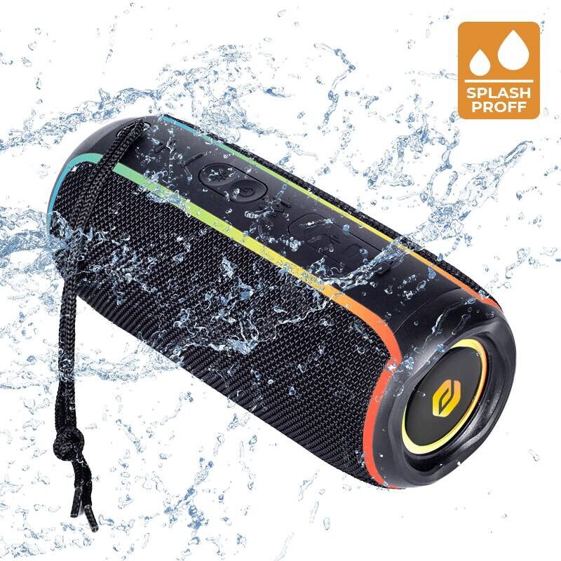 Denver Lautsprecher BTV-222NRB BTV-222NRB schwarz H/D: ca. 21,9x9,1 cm