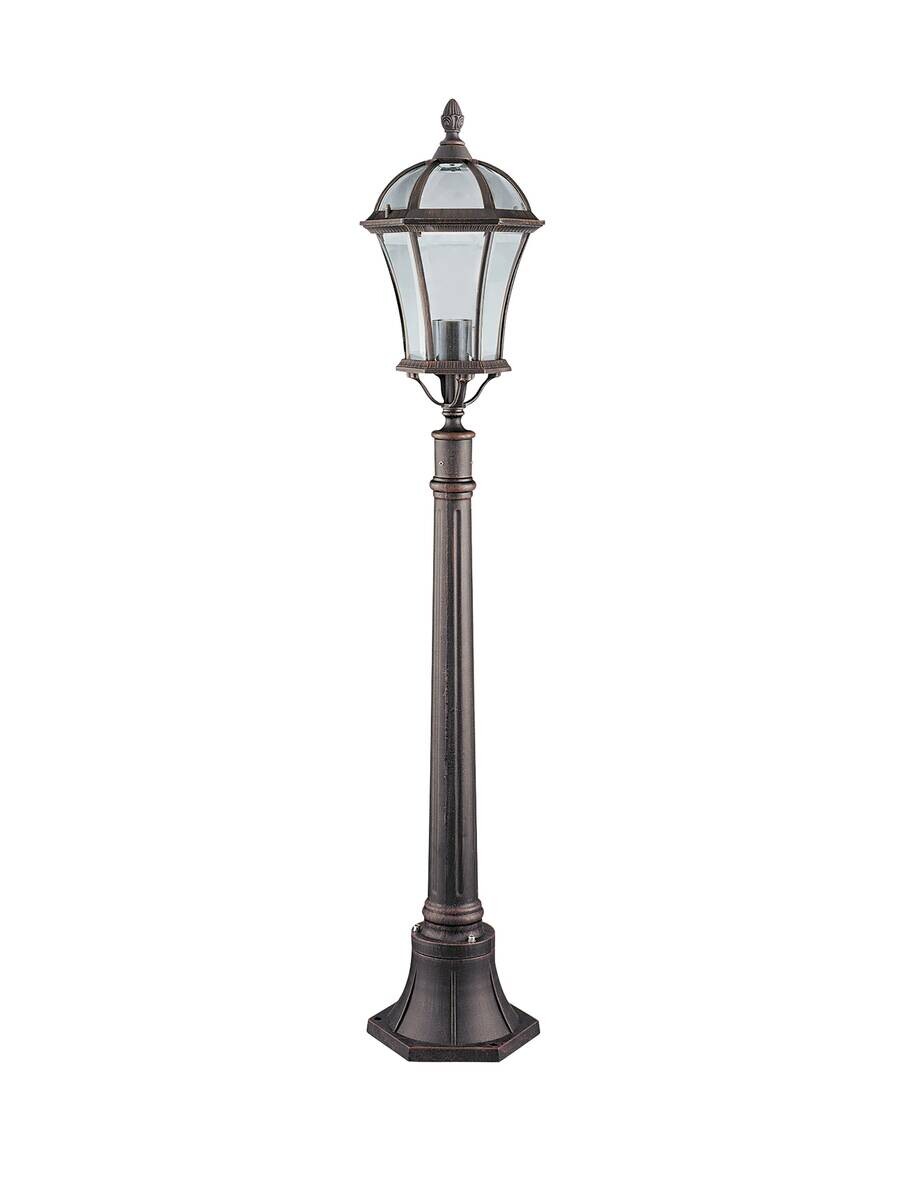 Außenleuchte klar braun B/H/L: ca. 23x140x23 cm