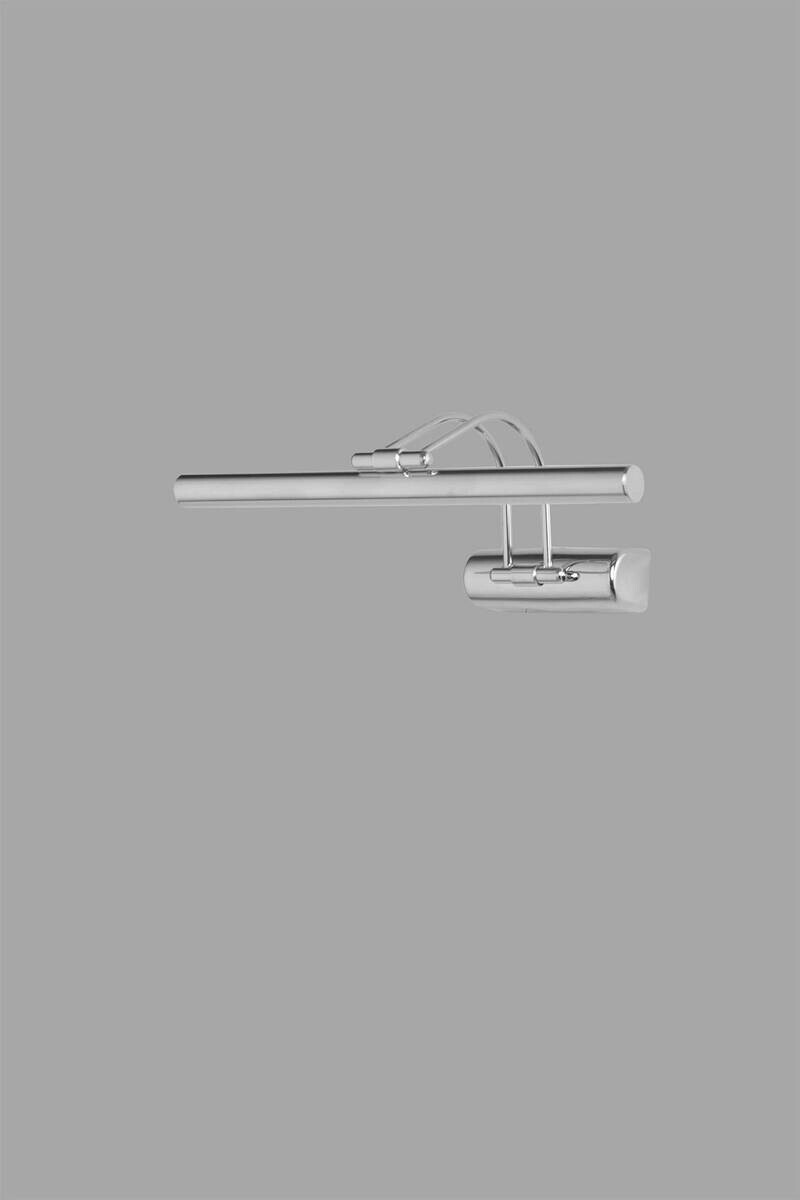 LED-Wandleuchte Chrom Metall B/H/T/L: ca. 21x25x21x50 cm 1 Brennstellen