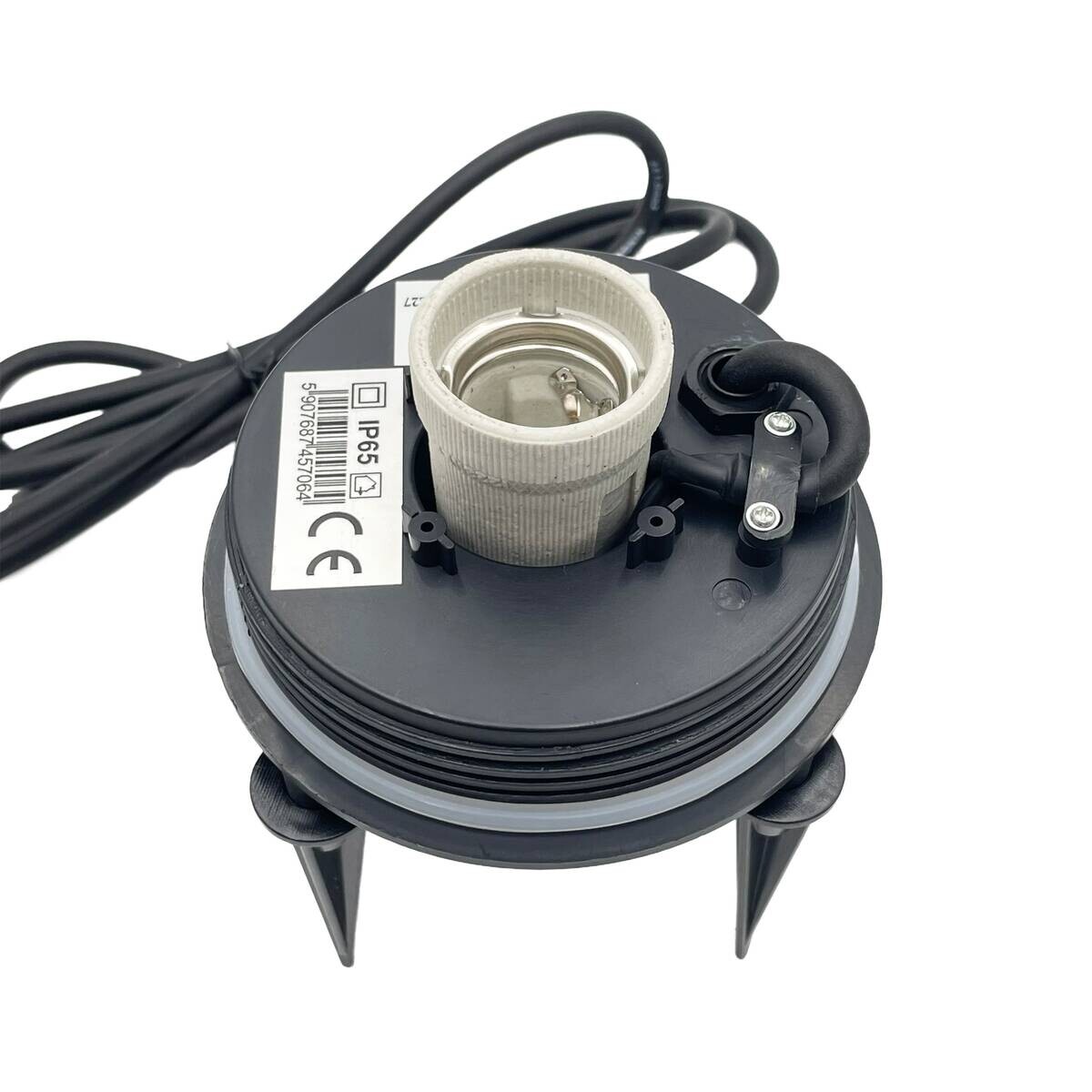 Außenleuchte stein B/H/L: ca. 16x26,5x16 cm