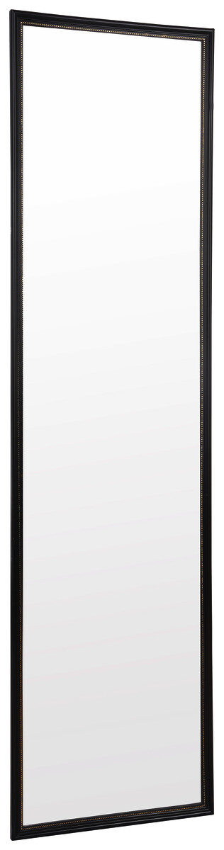 Rahmenspiegel Nadine schwarz gold Optik B/H: ca. 34x125 cm