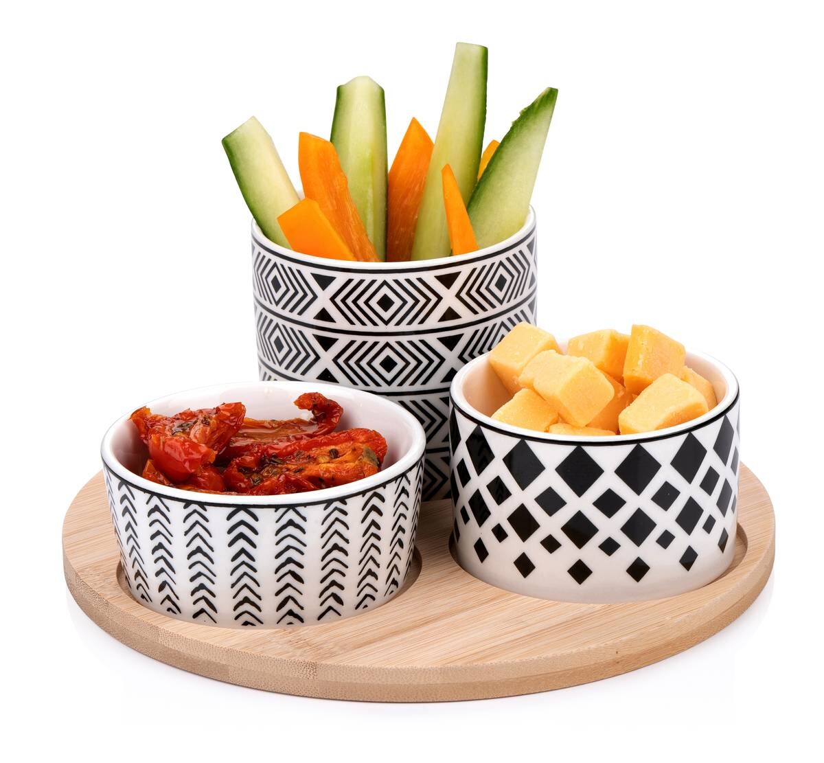 alpina Servierschalen schwarz Keramik