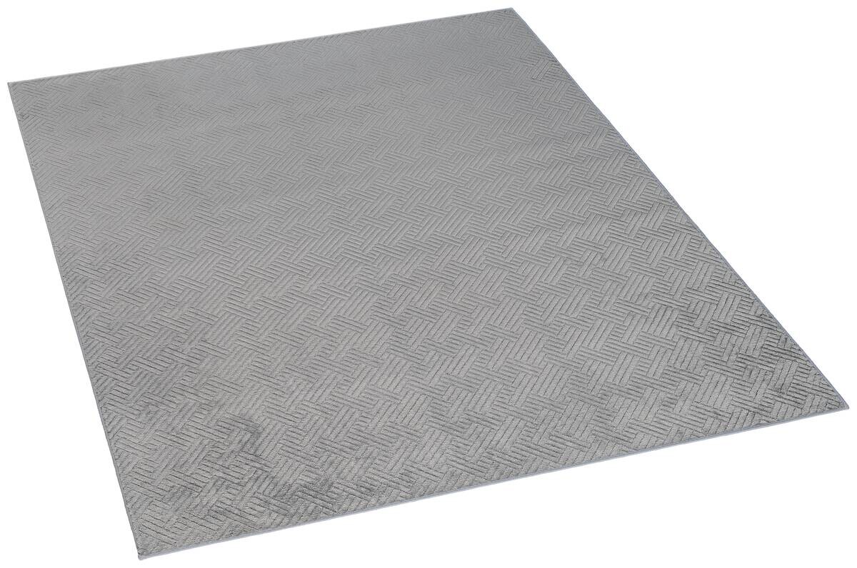 Fellimitat Monaco grau B/L: ca. 160x230 cm