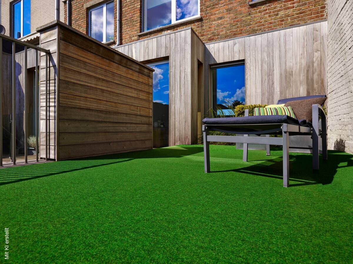 Kunstrasen Verde grün B/L: ca. 300x133 cm pro Stück