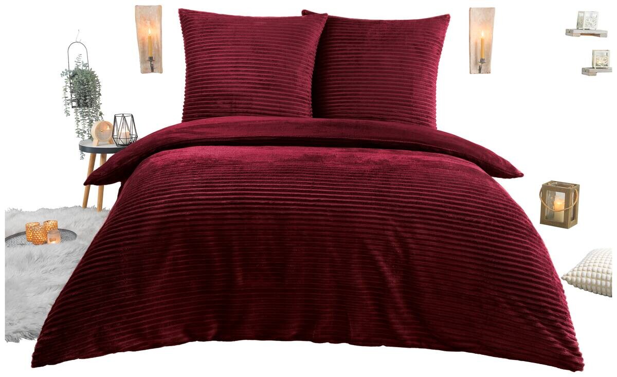 Microfaser Wende Bettwäsche Cashmere touch