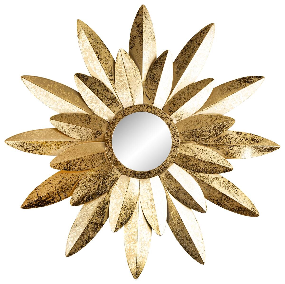 Metallspiegel Star gold Optik D: ca. 60 cm