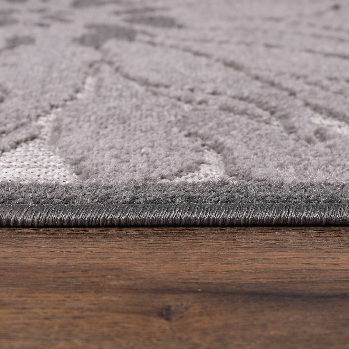 Sanat Outdoorteppich FLORAL grau B/L: ca. 80x150 cm