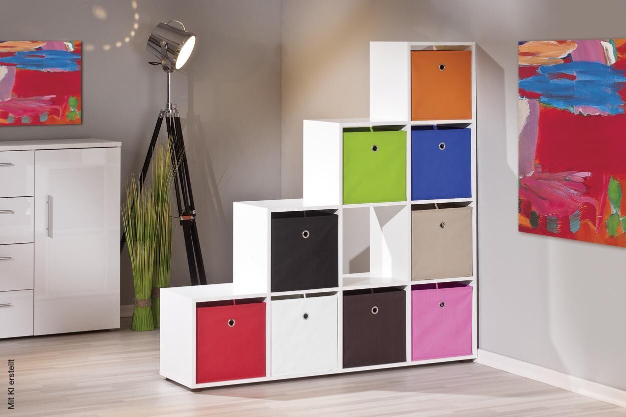 Stoffbox Winny Rot rot B/H/T: ca. 31,5x31x31,5 cm