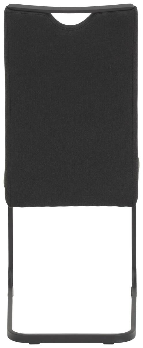 Schwingstuhl Mars schwarz Webstoff B/H/T: ca. 43x99x60 cm