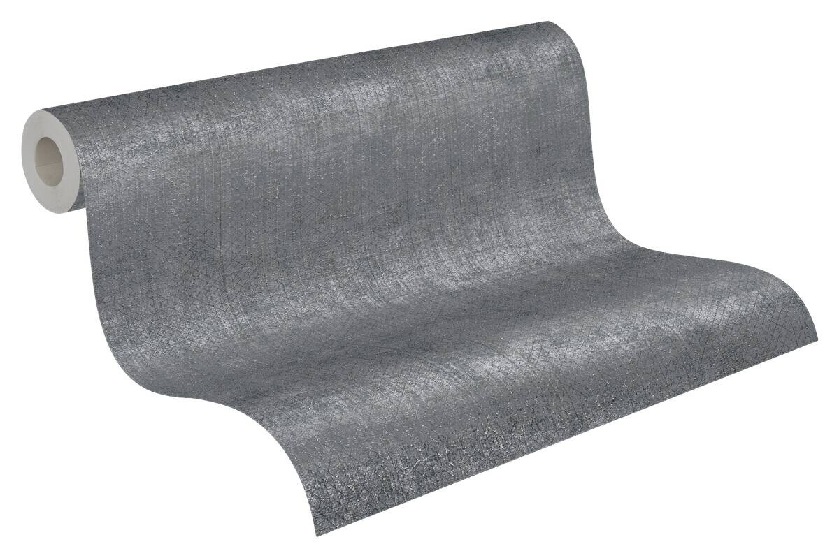 A.S.Creation Vliestapete grau anthrazit B/H/D: ca. 53x1005x8,6 cm