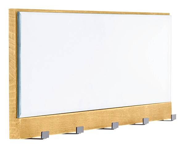 Wandgarderobe Rita Eiche Nachbildung B/H/T: ca. 60x20x4 cm