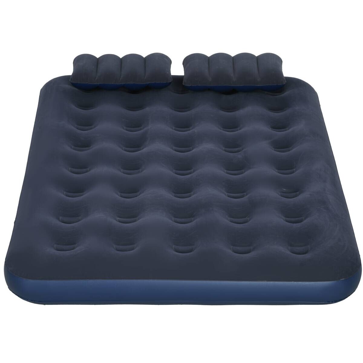 Outsunny Luftmatratze blau Kunststoff B/H/L: ca. 152x22x203 cm