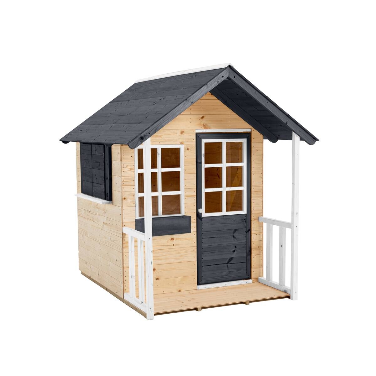 Zwerkules Spielhaus Holli natur B/H/L: ca. 121x140x137 cm