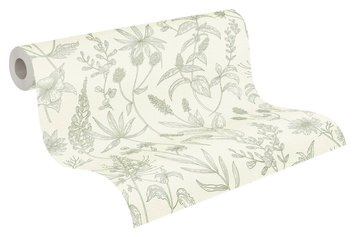 A.S.Creation Vliestapete weiß B/H/D: ca. 53x1005x9,3 cm