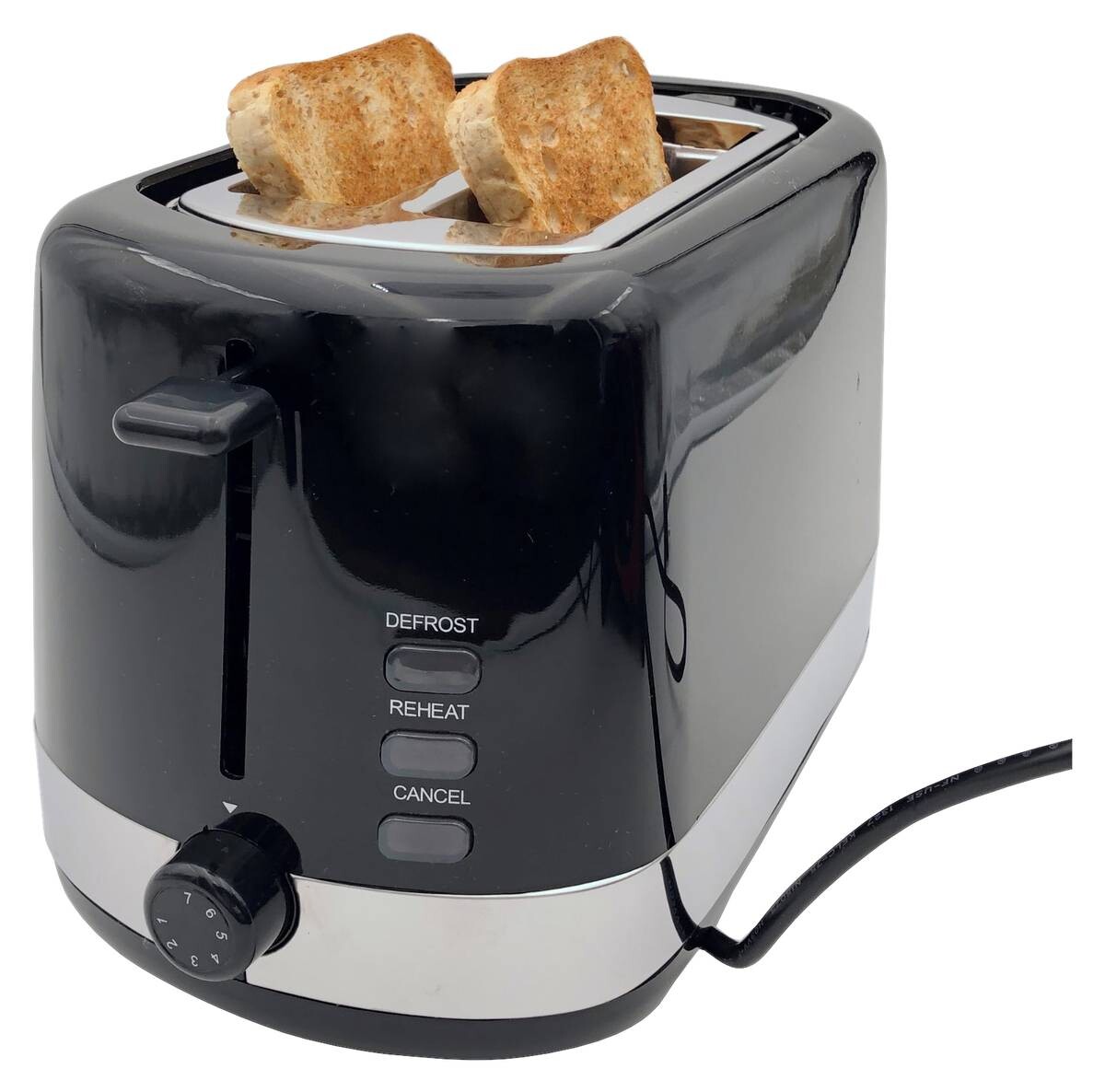 Elta Toaster ETO-850.15 schwarz silber Kunststoff Metall