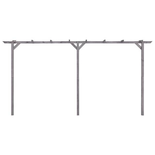 Pergola grau B/H/L: ca. 40x205x400 cm