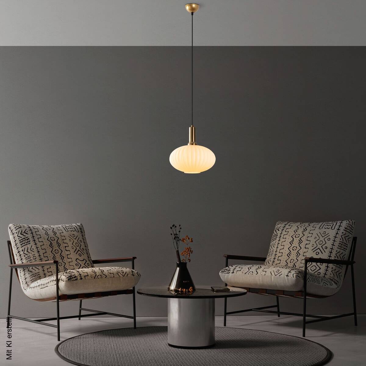 Opviq Pendelleuchte Asker-15181 gold Metall Glas B/H/T/L/D: ca. 30x118x30x30x30 cm E27 1 Brennstellen