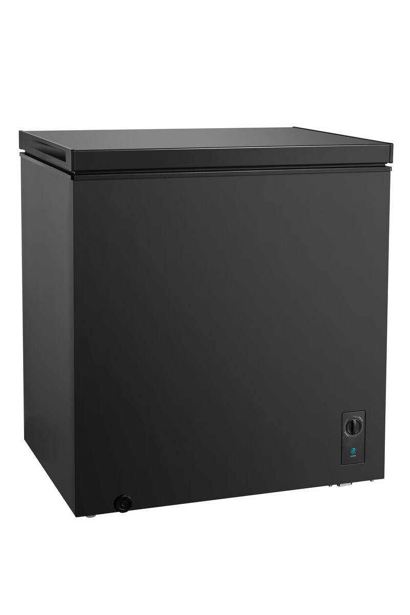 POCOline Gefriertruhe schwarz B/H/T: ca. 77x85x56 cm