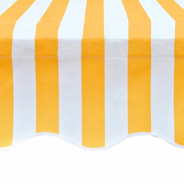 vidaXL Markisenstoff orange B/L: ca. 245x330 cm