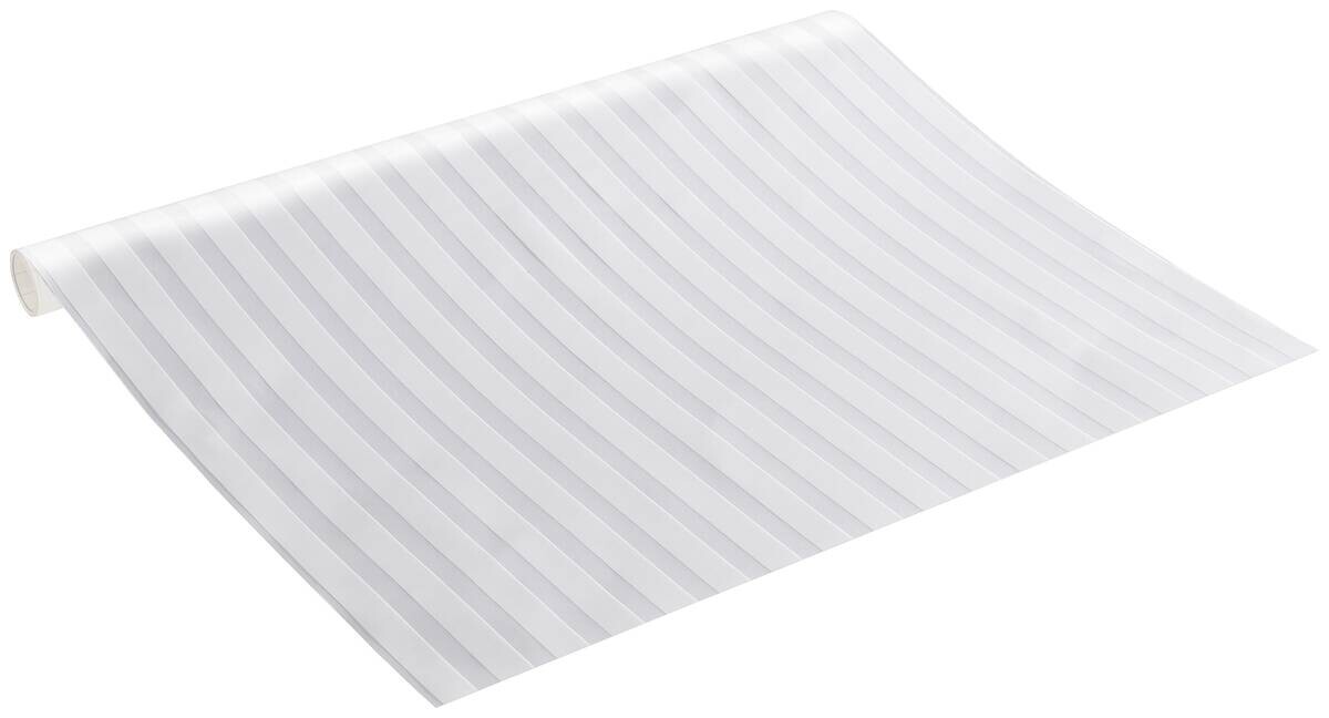 d-c-fix Fensterfolie Streifen weiß transparent B/L: ca. 67,5x150 cm