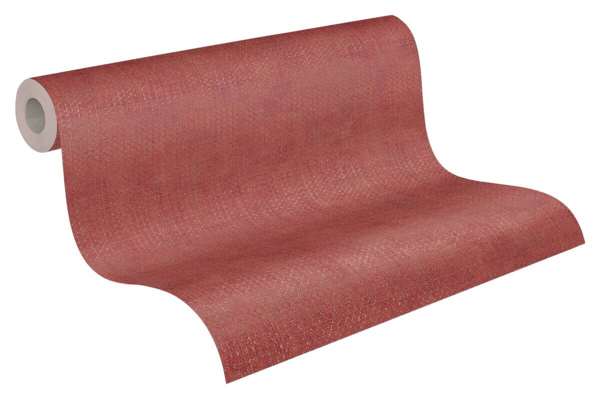 A.S.Creation Vliestapete rot gold silber B/H/D: ca. 53x1005x8,6 cm