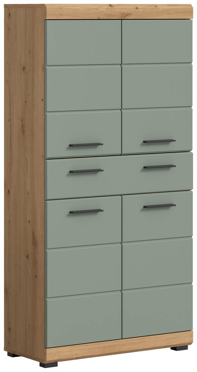 Badezimmer-Set Scout Eiche Artisan Nachbildung salbei Nachbildung B/H/T: ca. 74x141x31 cm