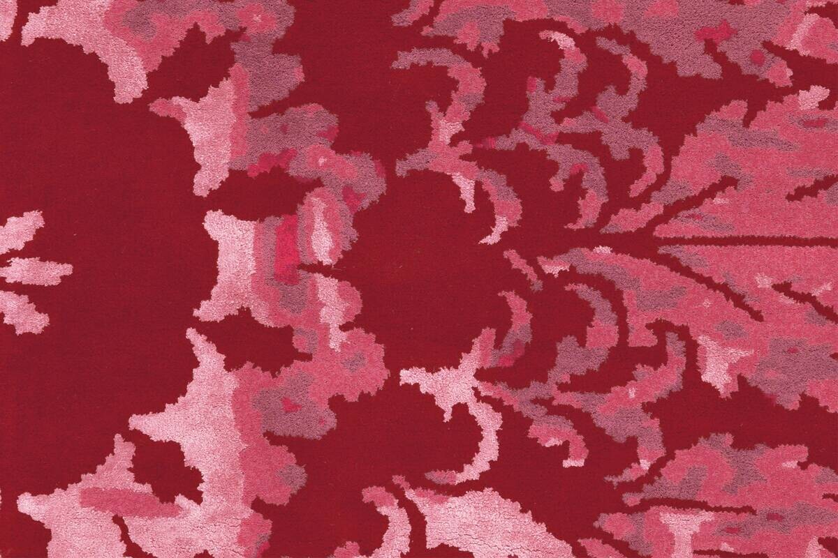 Arte Espina Kurzflorteppich Satin 8061 rot B/L: ca. 170x240 cm