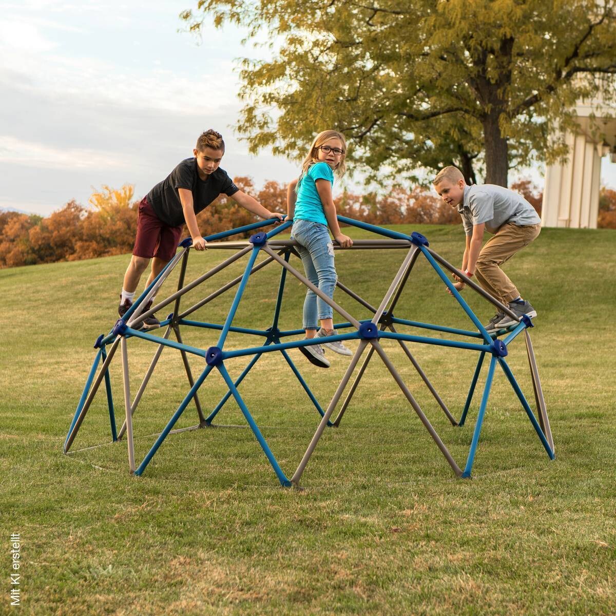 Lifetime Kletterkugel Geodome braun H/L: ca. 137x274 cm
