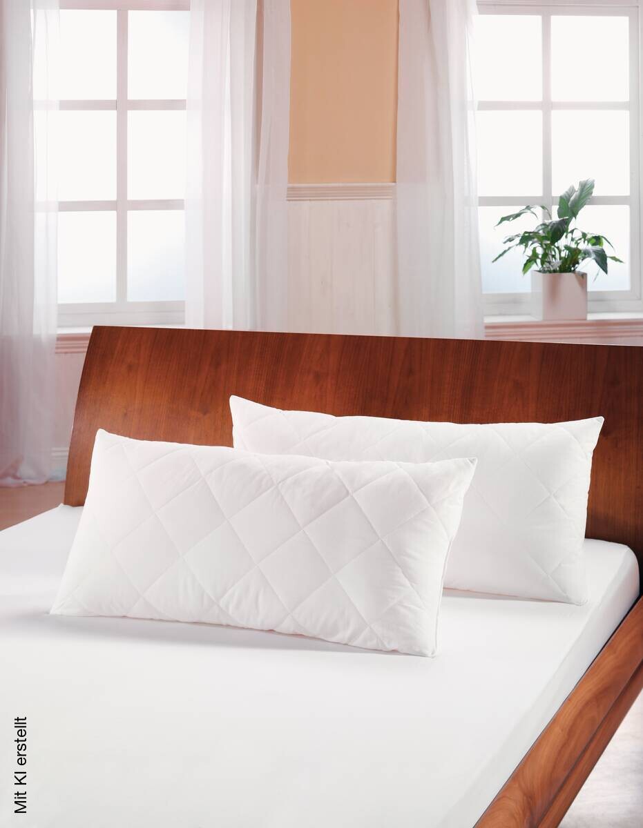 Kopfkissen Comfort weiß 100% Polyester B/L: ca. 40x80 cm