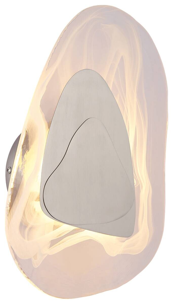GLOBO LED-Wandleuchte DORSEY 78411N klar nickel Metall B/H: ca. 20,3x31,5 cm 1 Brennstellen